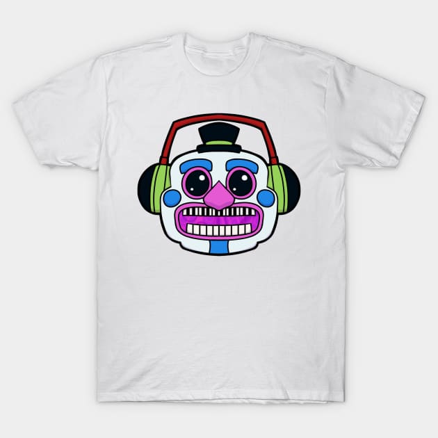 DJ Music Man - FNaF T-Shirt by WhiteRabbitWeirdo